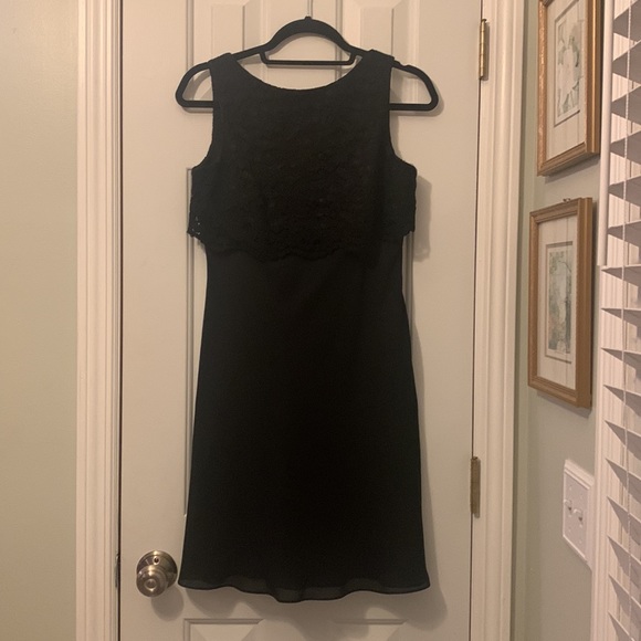 Ann Taylor Dress with Lace Detail on Bodice - Picture 7 of 10